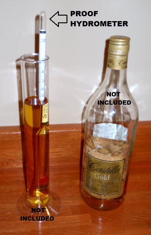 Hydrometer Alcohol Proof Chart