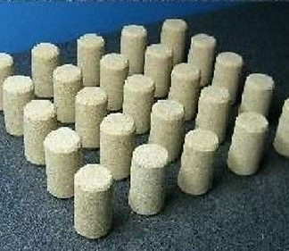 WINE CORKS 25 #9 AGGLO FIRST QUALITY AGLICA BRAND WINERY GRADE 1.75" TECHNICAL CORK 45 x 22.7