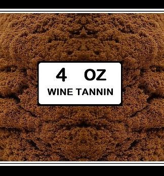 WINE TANNIN BIG OLE 4oz BULK PACK CROSBY & BAKER BSG TYPE FOR FRUIT & GRAPE WINE