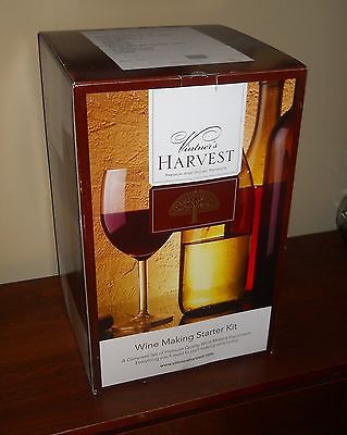 WINE KIT NEW 6 GALLON WINEMAKING EQUIPMENT GIFT SET TO MAKE WINE INGREDIENT KITS