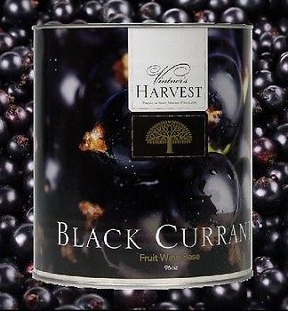 DENTED CAN BLACK CURRANT CANNED FRUIT WINE BASE #10 CAN VINTNERS HARVEST SUPERFRUIT BLACKCURRANT