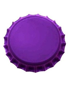 CROWN CAPS PURPLE 144 STANDARD BOTTLE CAPS SIZE 26.5 FOR USA SODA & BEER BOTTLES