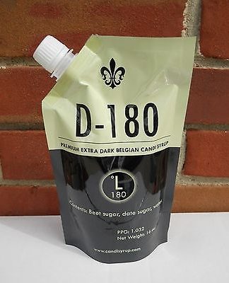 CANDI SYRUP D-180 BELGIAN CANDY SUGAR FOR HOME BREWING BEER MOONSHINE BREWERS