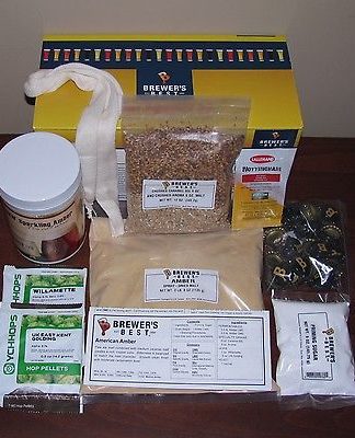 BOX KIT AMERICAN AMBER BREWERS BEST BEER INGREDIENT KIT #1007