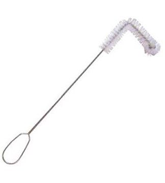 BRUSH FOR BEER GROWLER AND STAINLESS STEEL MINI-KEG FITS 12" GROWLERS AND KEGS