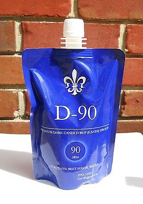 CANDI SYRUP D-90 BELGIAN CANDY BREWERS SUGAR FOR HOME BREWING BEER MOONSHINERS