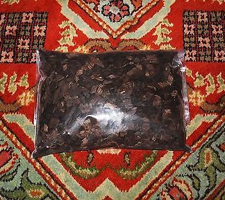 OAK CHIPS 8 OZ DARK TOAST AMERICAN OAK for FLAVORING WINE BOURBON WHISKEY SHINE