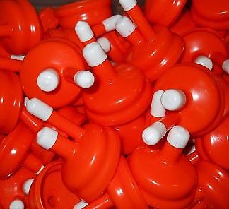 STANDARD CARBOY CAP ORANGE NEW TYPE FITS ALMOST ALL 3-5-6 GALLON PLASTIC and GLASS