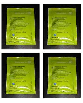 BEER YEAST 4 PK S-33 SAFBREW FERMENTIS DRY HOME BREWING HOMEBREW KIT BELGIAN ALE