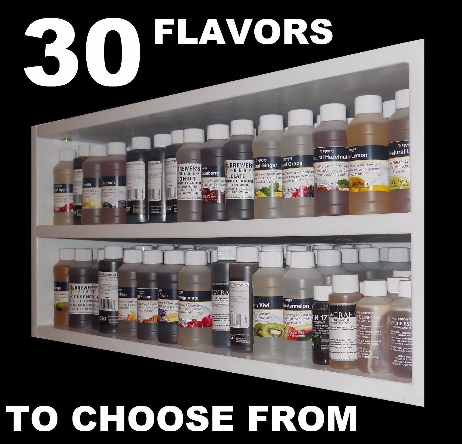 PEACH FLAVOR BREWER'S BEST 4 OUNCE FLAVORING FOR SODA BEER MEAD WINE SHINE CANDY - Image 2