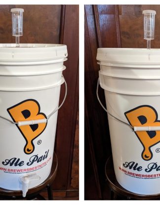 BEER EQUIPMENT KIT 2 6.5 Gallon Buckets 2 Lids 2 Airlocks and a SPIGOT - BASIC BREWING BUNDLE