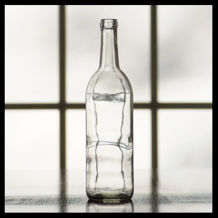 WINE BOTTLES 24 CLEAR FLINT BORDEAUX BRAND NEW 2 CASES OF 12 750ml SPEED SHIPPED - Image 4