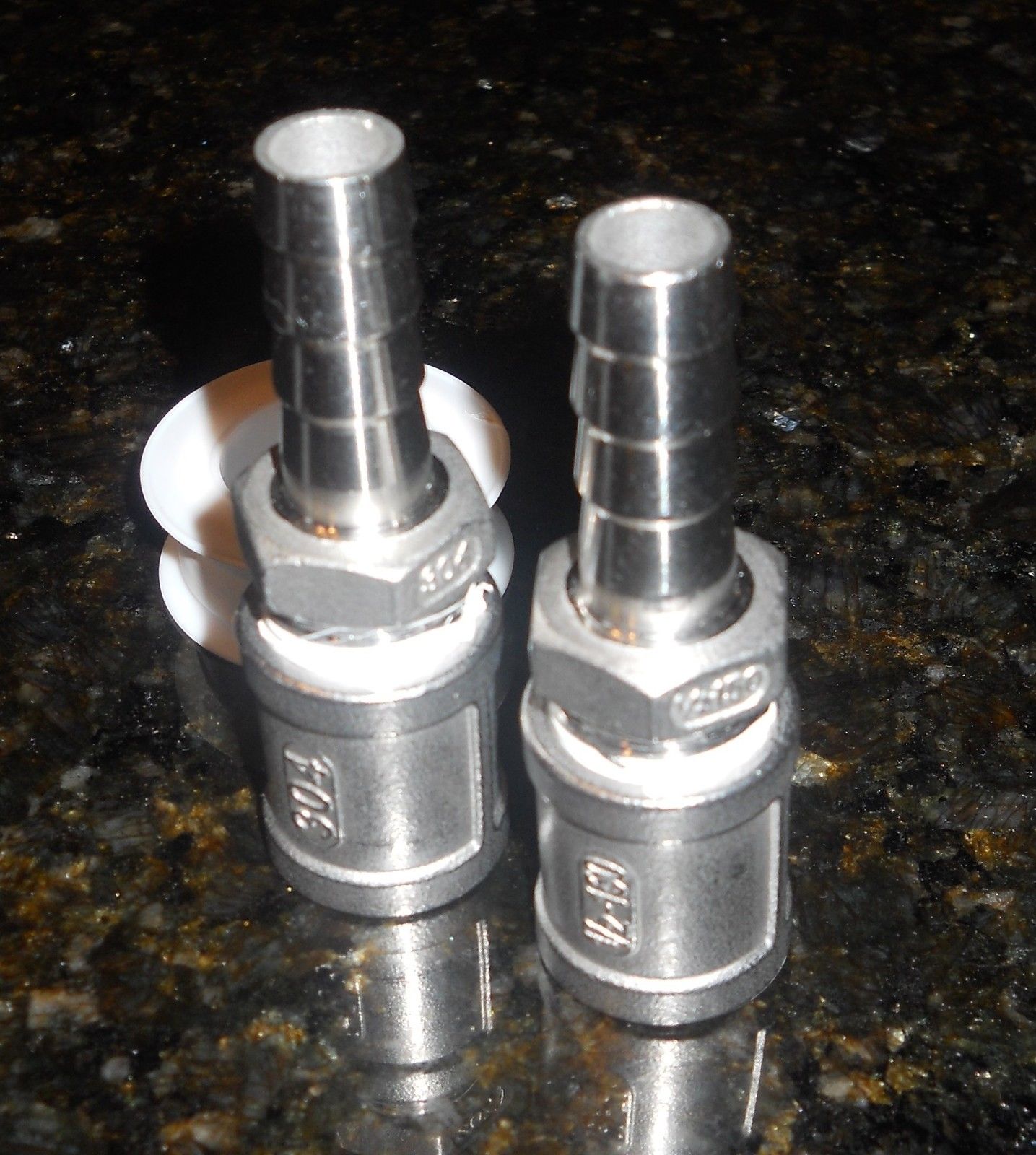CHUGGER PUMP FITTING KIT LARGE 1/2×7/16″ FOR INLINE STAINLESS STEEL OR POLY HEAD - Image 5
