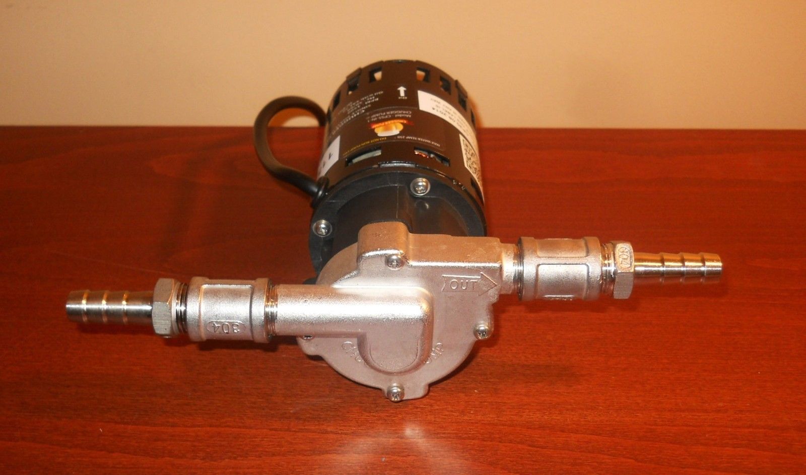 CHUGGER PUMP FITTING KIT LARGE 1/2×7/16″ FOR INLINE STAINLESS STEEL OR POLY HEAD - Image 9