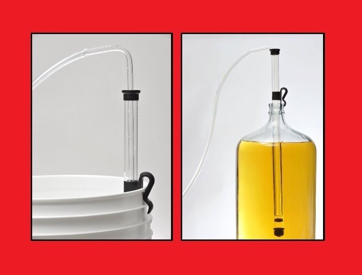 AUTOSIPHON KIT 1/2″ RACKING CANE w/HOSE & CLAMP BEER MAKING WINE KIT