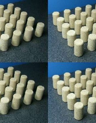WINE CORKS 100 #9 1.75" AGLICA MICROAG TECHNICAL CORK NEW WINERY QUALITY 44X23
