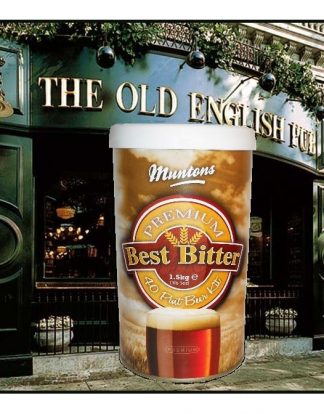 TINNED BEER KIT Muntons Premium Series ENGLAND'S BEST BITTER 5 Gal Beer Ingredient Kit
