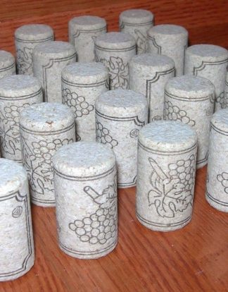 WINE CORKS 100 #8 1.5 38x22mm NEUTROCORK Engineered Agglomerated Cork