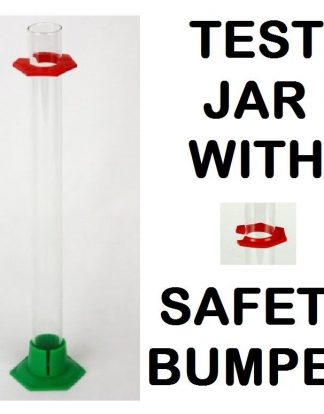 SWEET NEW GLASS 14″ HYDROMETER TEST JAR for HARD LIQUOR PROOF & TRALLE % ALCOHOL