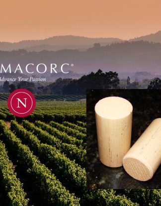 30PK #9 NOMACORC SELECT 900 SYNTHETIC WINE CORKS 1-3/4″ 22.5mmX44mm Champfered with Plain Wood Grain Finish from Vinventions