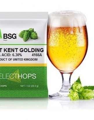 EKG EAST KENT GOLDING HOPS 1oz HOP PELLETS FACTORY PACKED IN NITROGEN FOIL FOR HOME BREWING
