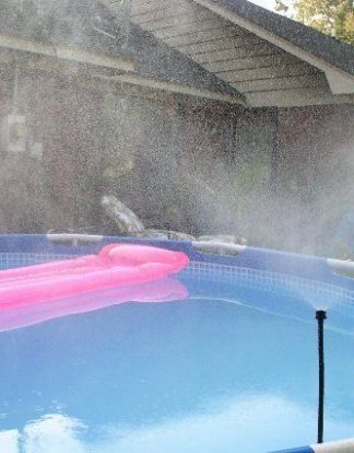 MR RAINBOW MISTER LIVESTOCK COOLER MISTING EVAPORATOR COOLING& FLY RELIEF SYSTEM