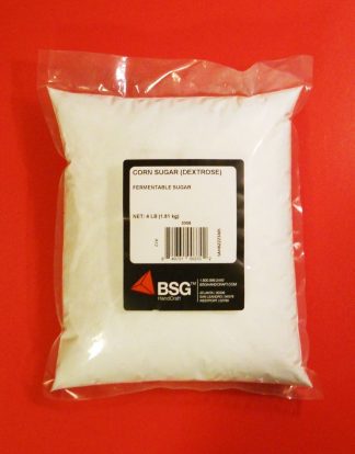 1LB CORN SUGAR DEXTROSE 1 POUND LB PRIMING SUGAR FOR WINE MAKING HOMEBREW SODA BEER