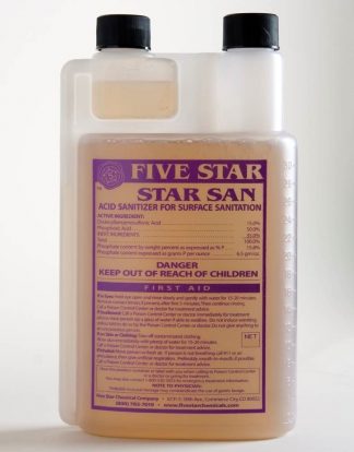 STAR SAN 16 OZ SANITIZER Starsan No Rinse Sterilizes Home Brewing Equipment QUICKLY