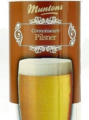 BEER KIT Muntons Connoisseur Range PILSNER 48oz Tin
