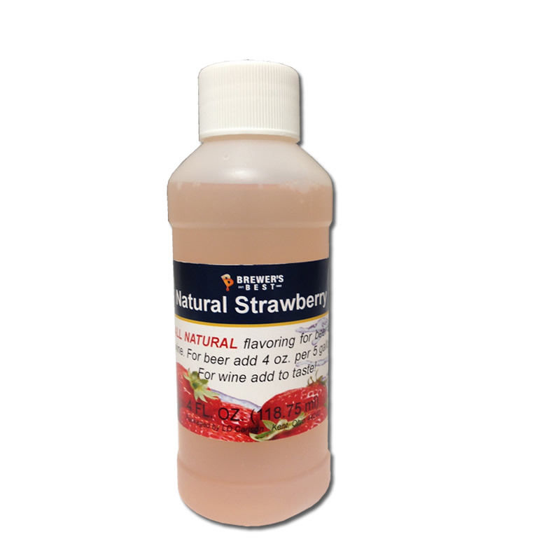 STRAWBERRY FLAVOR LD CARLSON 4 oz BEST FLAVORING FOR SODA BEER WINE SHINE CANDY