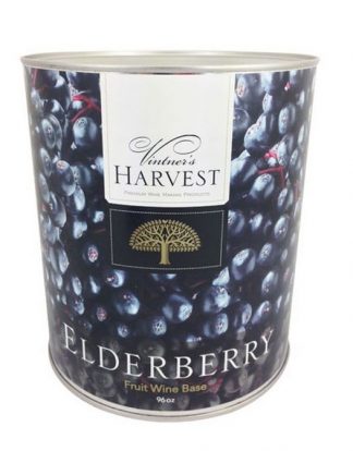 DISCONTINUED ELDERBERRY CANNED FRUIT BASE 96oz #10 CAN FOR WINEMAKING VINTNERS HARVEST 3-5 GAL