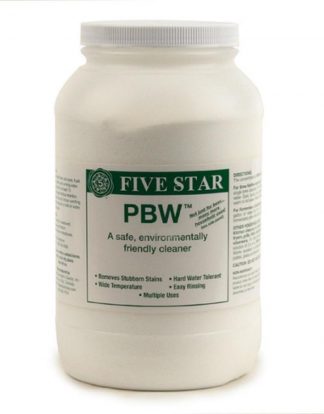 PBW 8 LB CLEANSER - POWDERED BREWERY WASH - FACTORY PACKED 2x4lb