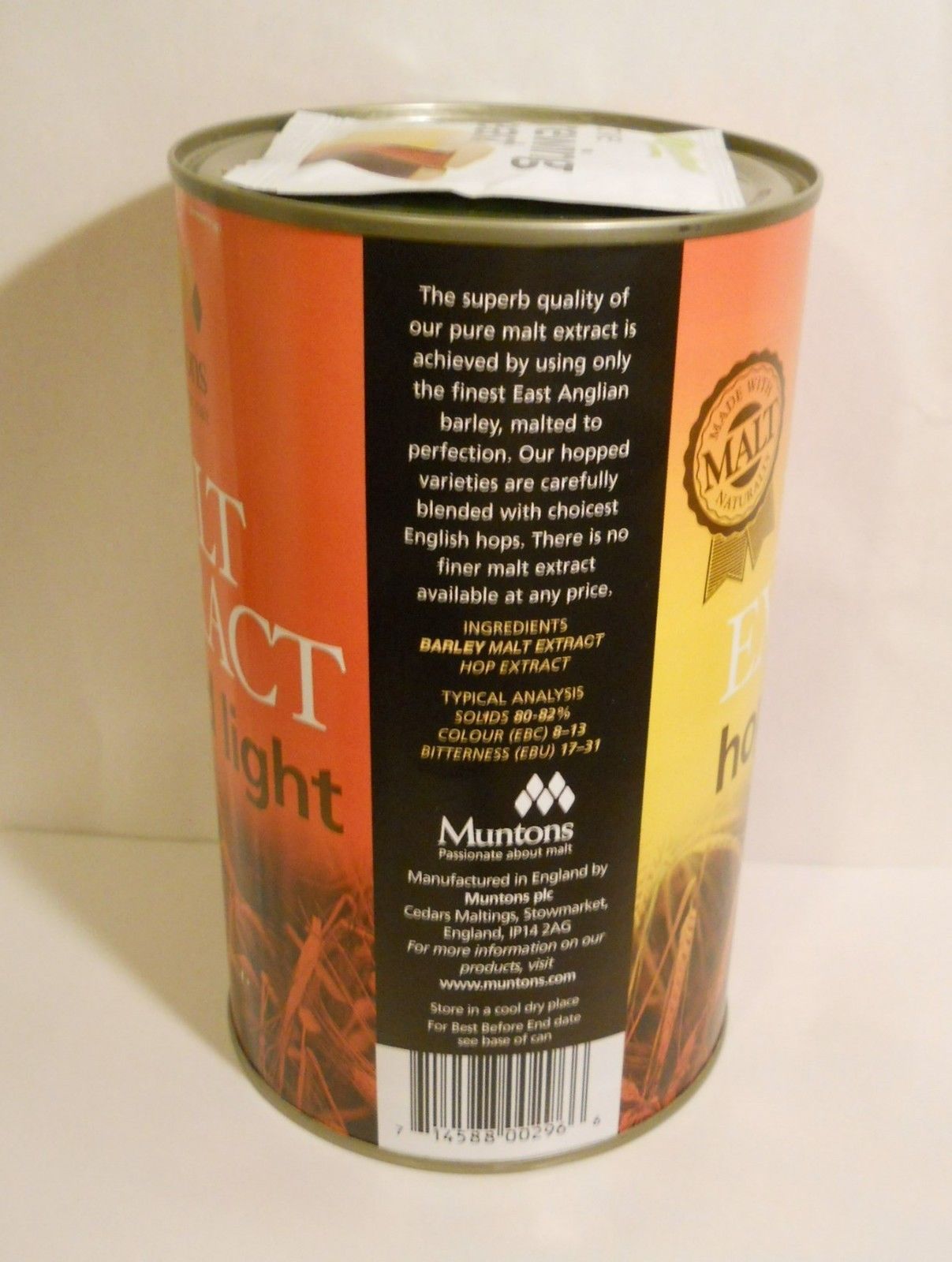 BEER KIT BASIC EZ ENGLISH ALE 5 GAL 50+ BOTTLES NO BOIL NO HASSLE TAKES AN HOUR JUST ADD SUGAR TO KIT - Image 7