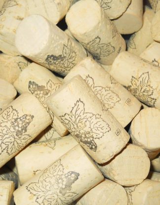 WINE CORKS 100 NEW NATURAL CORK #9 x 1.75″ ACQUAMARK PORTUGAL 45mm x 24mm AMORIM