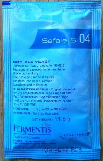 6 PACKS S-04 SAFALE DRY ENGLISH ALE Beer Yeast Fermintis S04 - Image 3