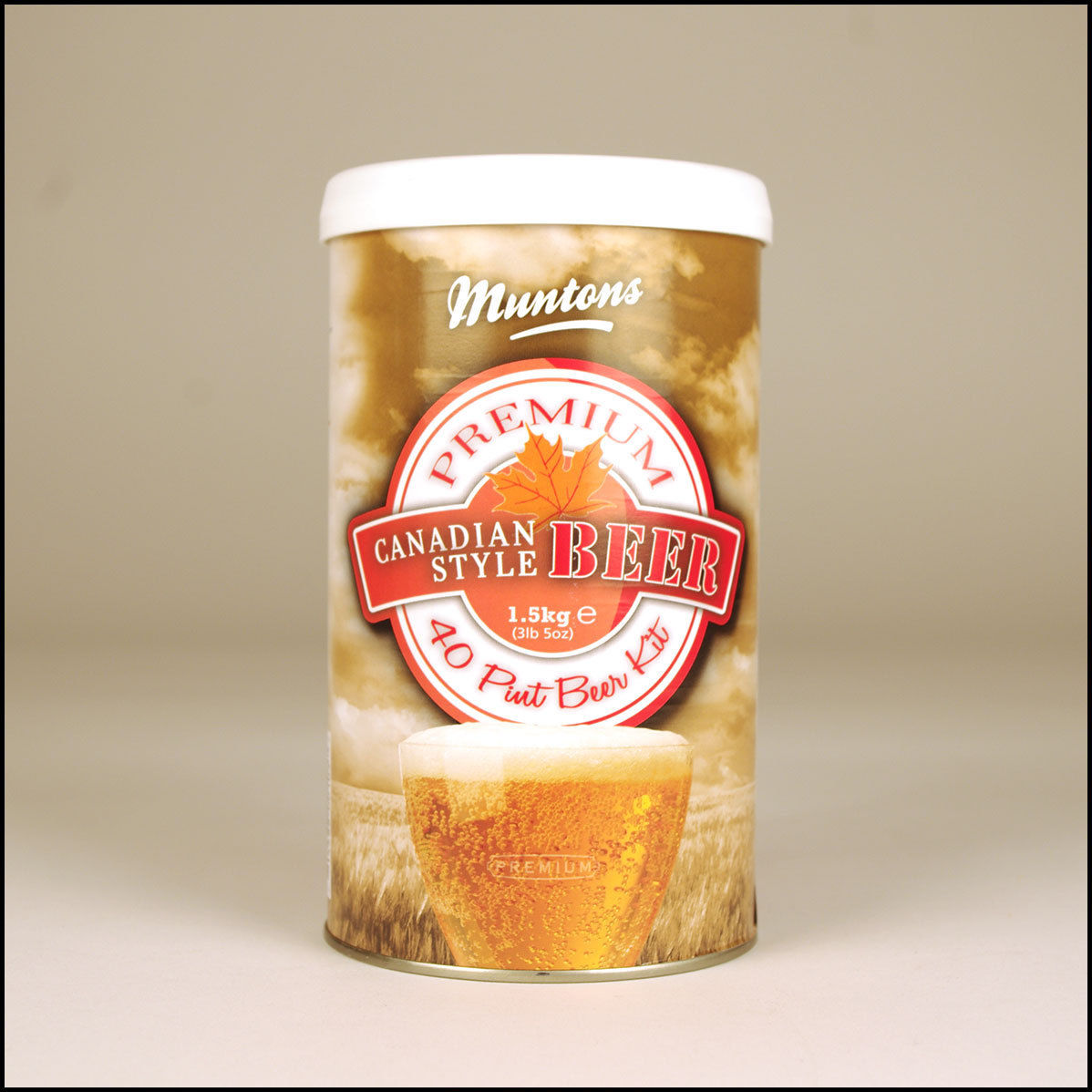 MUNTONS Premium Range CANADIAN STYLE ALE 6 Gallon Tinned Extract Beer Brewing Ingredient Kit - Image 3
