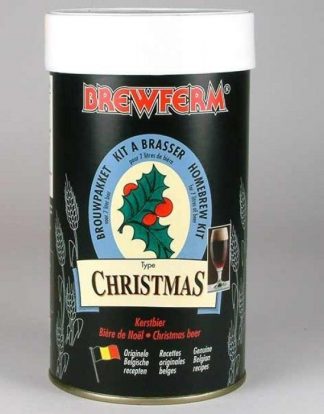 BEER KIT BREWFERM CHRISTMAS BEER BREWING INGREDIENT KIT NO-BOIL! SUPERB! MR