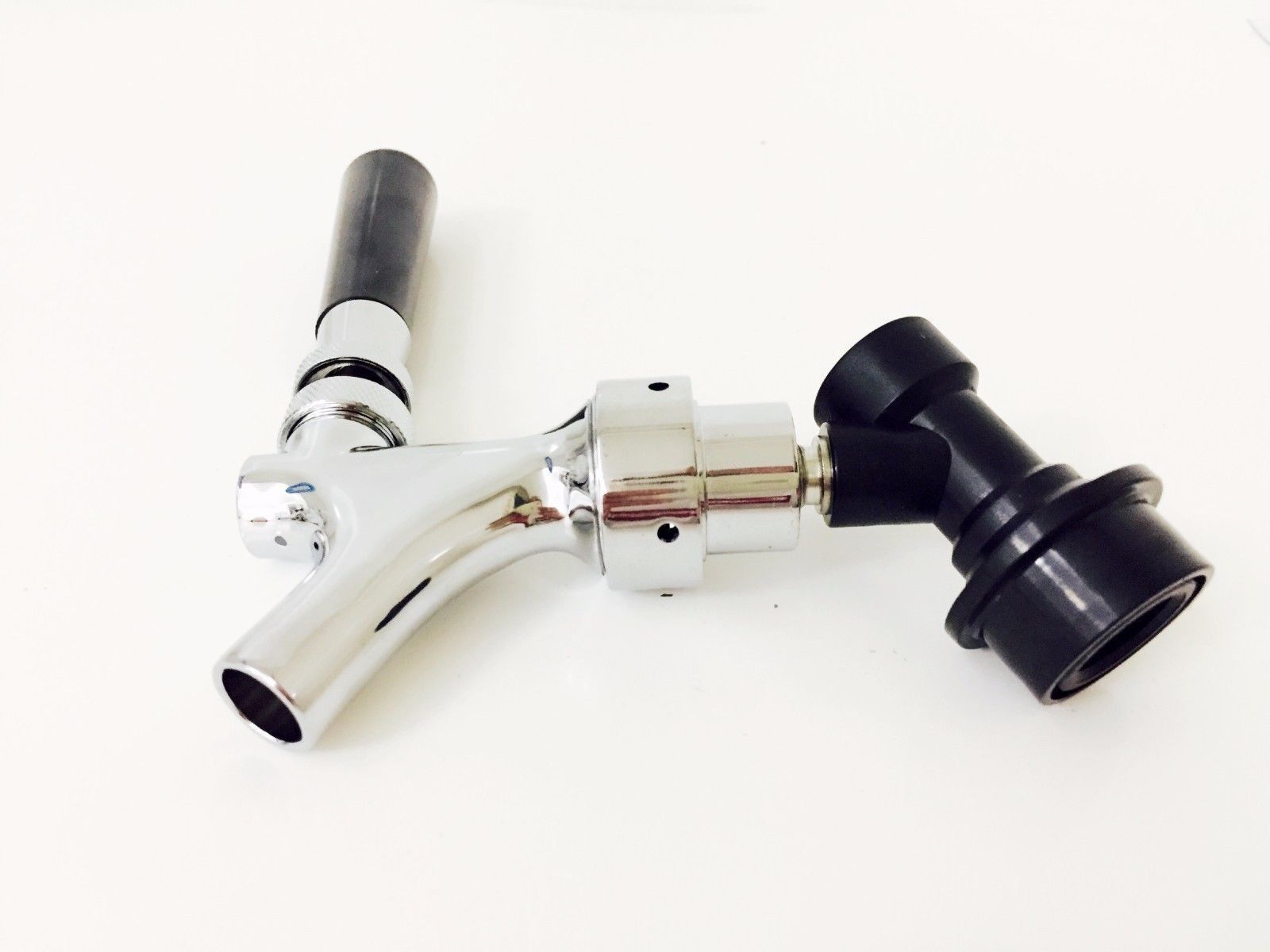 BEER TAP SAMPLING FAUCET w/ BALL LOCK QUICK DISCONNECT for CORNELIUS CORNY KEG - Image 6