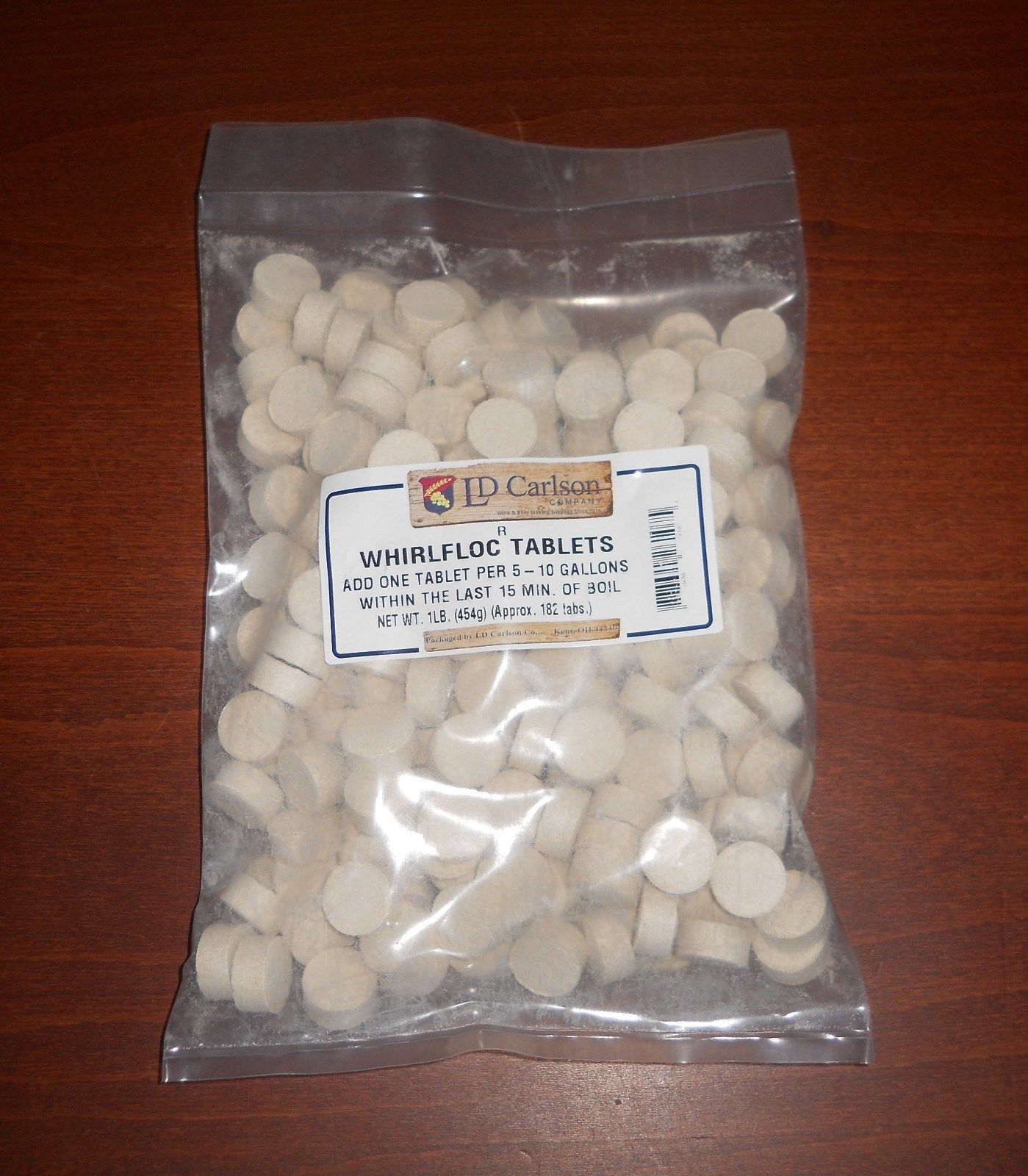 WHIRLFLOC TABLETS 1 POUND IRISH MOSS TABS CLEAR BEER CLARIFIER FOR HOME BREWING - Image 4
