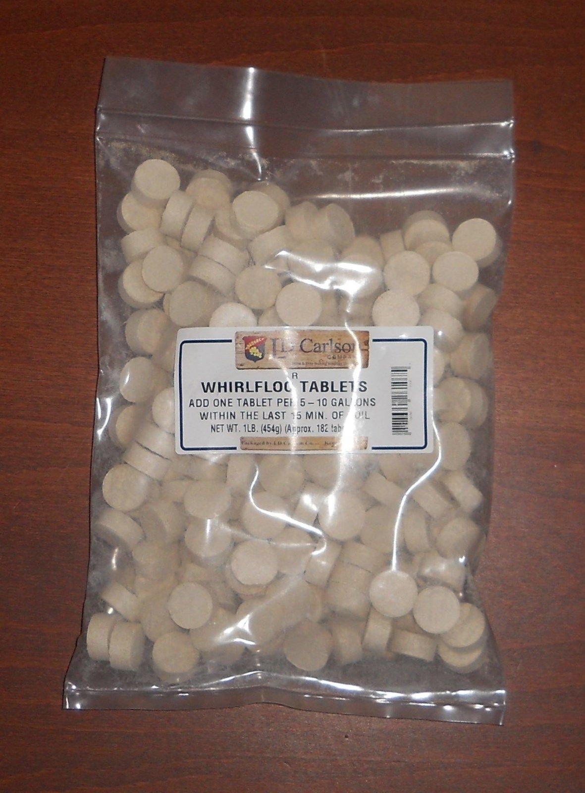 WHIRLFLOC TABLETS 1 POUND IRISH MOSS TABS CLEAR BEER CLARIFIER FOR HOME BREWING - Image 7