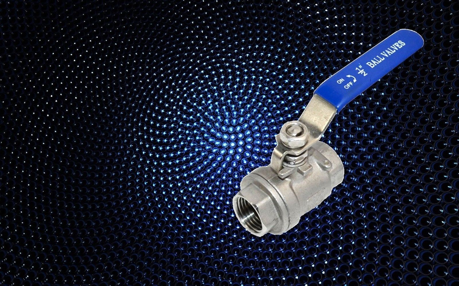 BALL VALVE FULL PORT 1/2″ NPT 316 SS STAINLESS STEEL WOG 1000 FOR HOME