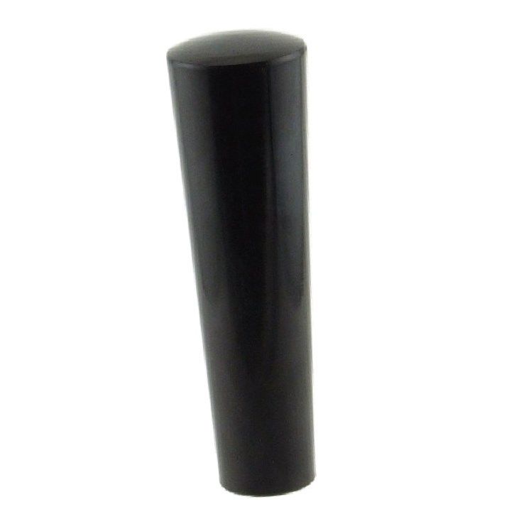 BEER PULL HEAVY DUTY BLACK BEER TAP HANDLE BEER BLACK RESIN WITH BRASS INSERT FOR STANDARD SIZE FAUCET LEVERS - Image 4