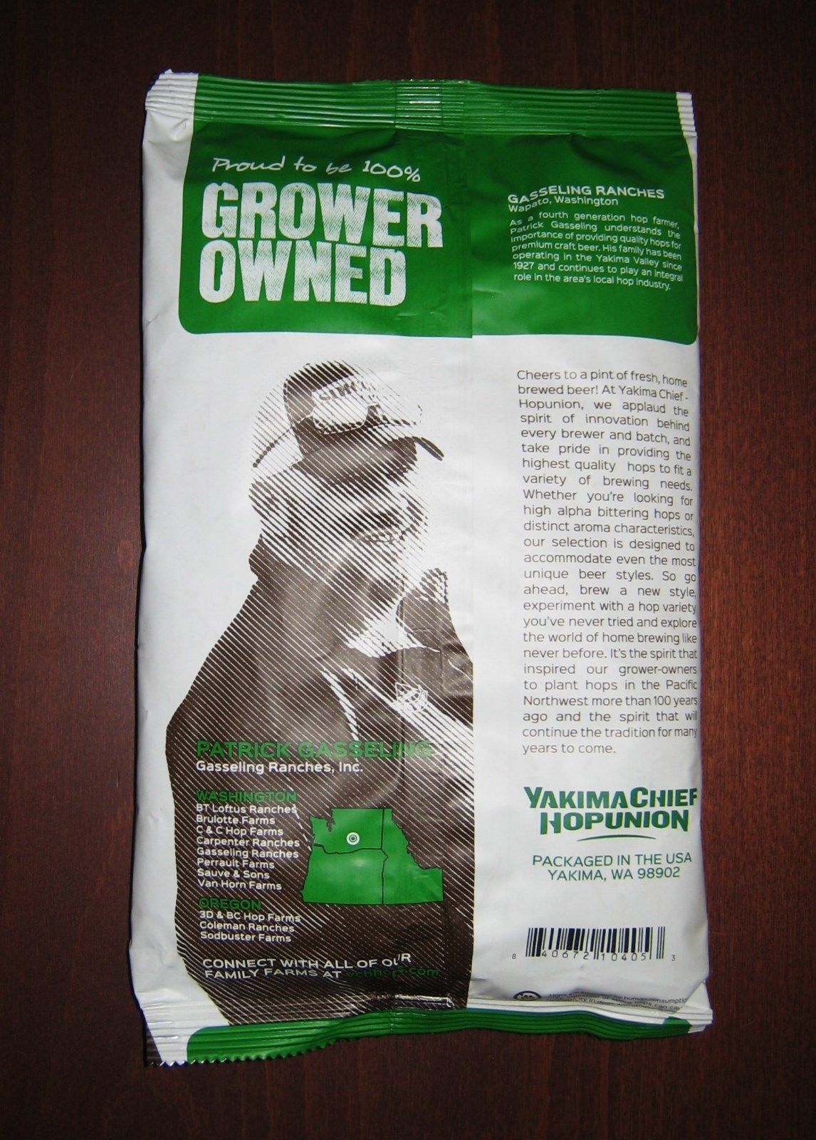 HOPS CASCADE 8oz PELLET HOPS BSG HOPS FACTORY PACKED NITROGEN PURGED FOR HOME BREWING - Image 3