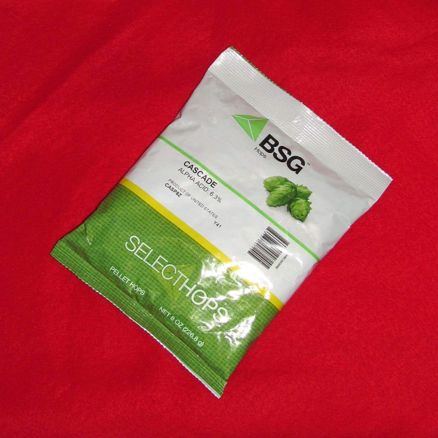 HOPS CASCADE 8oz PELLET HOPS BSG HOPS FACTORY PACKED NITROGEN PURGED FOR HOME BREWING - Image 4