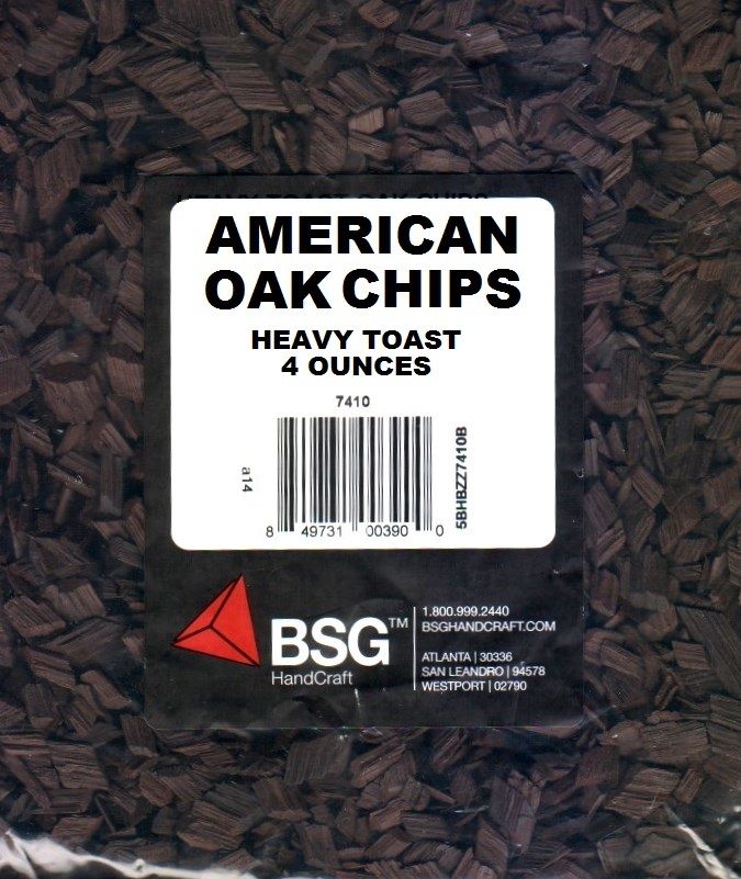 OAK CHIPS 4 OZ DARK TOAST AMERICAN OAK for FLAVORING WINE BOURBON WHISKEY SHINE - Image 7