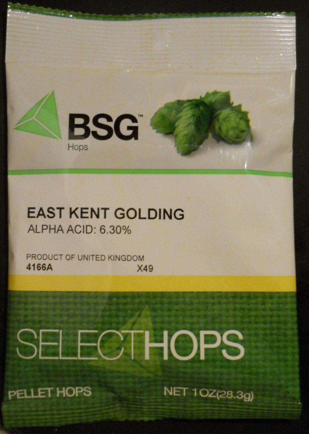 EKG EAST KENT GOLDING HOPS 1oz HOP PELLETS FACTORY PACKED IN NITROGEN FOIL FOR HOME BREWING - Image 3