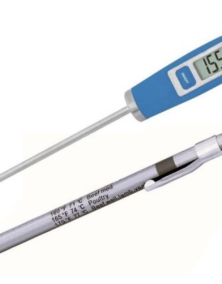Gourmet DIGITAL POCKET THERMOMETER 8" Probe for FRENCH COOKING BREWING WHISKEY STILL CAP