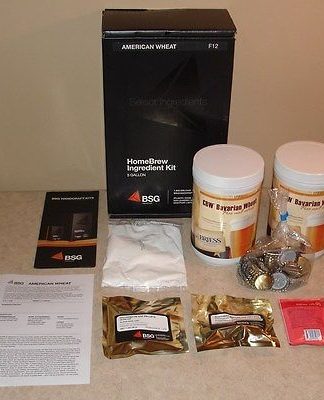 BEER MAKING KIT BSG F12 NORTHWEST WHEAT EASY 5 GALLONS HOME BREWING INGREDIENTS