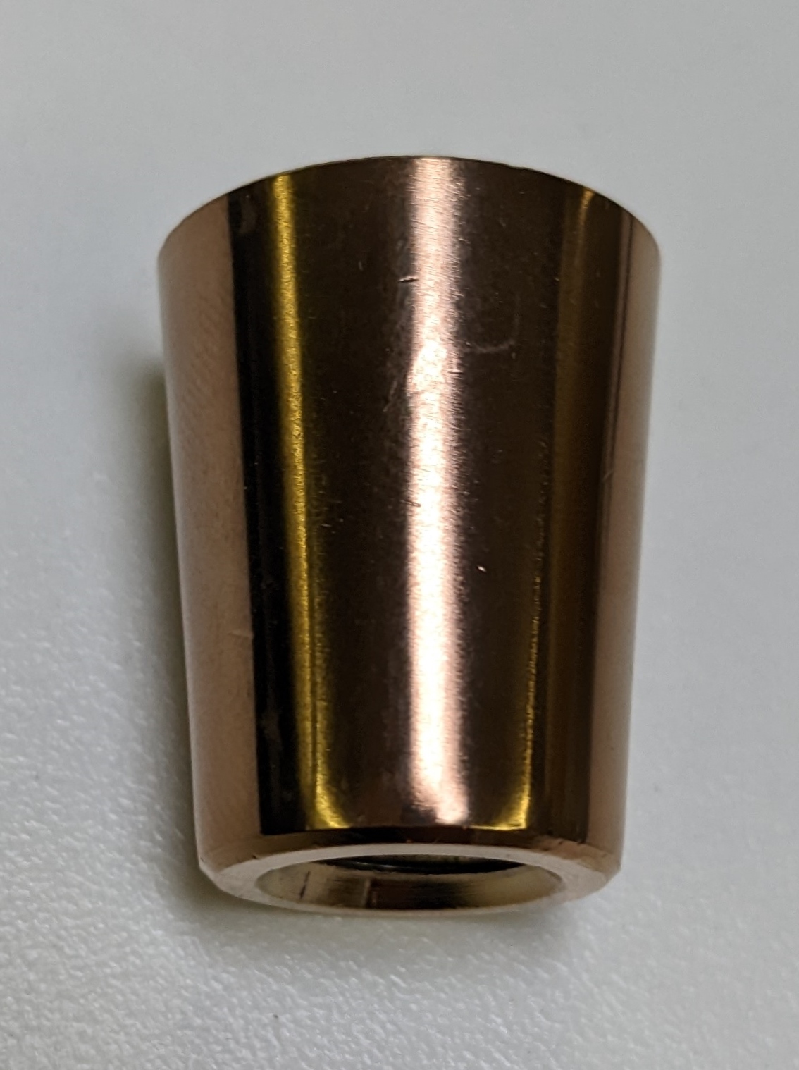 Beer Tap Handle FERRULE COPPER Finish Standard Size for Beer Faucet Handles and Pull Levers Display Krome C1454