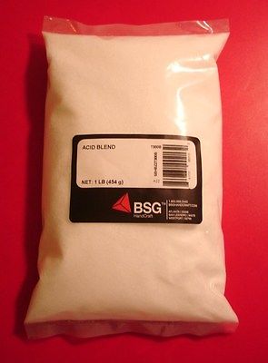 ACID BLEND 1 LB FRESH CITRIC-MALIC-TARTARIC FOR HOME BREWING WINE MAKING 1 POUND